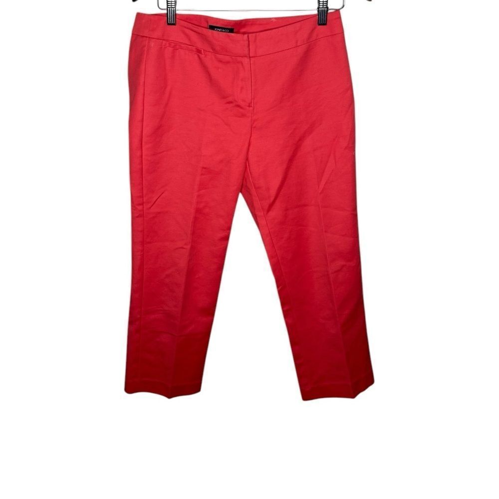 Jones & Co Jones New York coral capri dress pants size 4